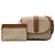 Borsa a tracolla Dior in tela rivestita beige honeycomb - vista 7