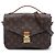 Louis Vuitton Marrone Monogram Pochette Metis