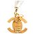 Orecchini a clip Chanel Gold CC placcati oro con perle finte e chiusura Turn Lock D'oro - vista 3