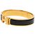 Bracciale Hermès Black Narrow Enamel Clic H PM Nero - vista 2