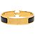 Bracciale Hermès Black Narrow Enamel Clic H PM Nero - vista 3