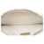 Chanel White CC Mini Raffia Effect Tweed Flap Bianco - vista 5