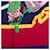 Sciarpa in seta Hermès Blue Hello Dolly 90  - vista 5