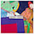 Sciarpa in seta Hermès Blue Hello Dolly 90  - vista 9