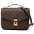 Louis Vuitton Marrón Monogram Pochette Metis Castaño