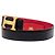Cintura reversibile Hermès Constance H in Epsom nero e Box Calf - vista 2