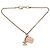Bracciale Charm Chanel 31 Rue Cambon placcato oro e smalto CC Gold