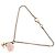 Bracciale Charm Chanel 31 Rue Cambon placcato oro e smalto CC Gold - vista 2