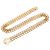 Cinturón Chanel Gold CC con doble cadena chapado en oro Dorado
