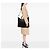 Borsa Tote Open Convertible Tessuto con bordi in Saffiano nero Prada - vista 6