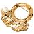 Anello Spilla Chanel Gold CC Placcato Oro con Cinque Charm D'oro - vista 2