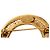 Anello Spilla Chanel Gold CC Placcato Oro con Cinque Charm D'oro - vista 3