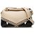 Borsa Fendi Beige Medium Studded Leather Monster Eyes By The Way