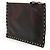 Clutch Valentino Rockstud in pelle di vitello martellata rossa camouflage Rosso Bordò - vista 2