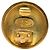 Orecchini Chanel Gold CC placcati oro tondi con clip D'oro - vista 3