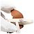 Charm per borsa Hermès White Milo Agnello e Swift Grigri Rodeo Pegase PM Bianco Crudo - vista 4