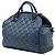 Borsa Bowling Chanel Blue CC in pelle di vitello invecchiata trapuntata - vista 2