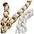 Chanel White Mini Quilted Lambskin Candy Chain Flap Bianco - vista 13
