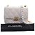 Chanel White Mini Quilted Lambskin Candy Chain Flap Bianco - vista 15