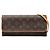 Louis Vuitton Marrom Monogram Pochette Twin GM