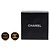 Orecchini a clip rotondi Chanel Gold CC placcati in oro ed smalto - vista 4