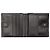Dior Bifold Compact Wallet aus schwarzem Oblique Canvas - Ansicht 4