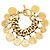 Bracciale Charm Chanel Gold CC Placcato Oro D'oro