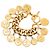 Bracciale Charm Chanel Gold CC Placcato Oro D'oro - vista 2