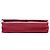 Wallet On Chain Portafoglio con catena Chanel in agnello goffrato Red CC con camelia Rosso - vista 3