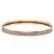 Bracciale in smalto marrone extra stretto Hermès 62 Taupe