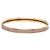 Bracciale in smalto marrone extra stretto Hermès 62 Taupe - vista 2