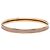 Bracciale in smalto marrone extra stretto Hermès 62 Taupe - vista 3