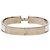 Bracciale Hermès Clic H in smalto bianco stretto GM - vista 3