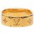 Anello Monogram Louis Vuitton placcato oro Gold Gold D'oro - Ansicht 3