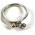 Tiffany & Co Anello Love Knot in oro 18K Tiffany Argento D'oro - vista 2