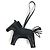 Hermès HERMES Cavallo Rodeo So Black Accessorio Borsa Portachiavi Nero