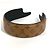 Cerchietto Louis Vuitton Monogram Reverse Marrone