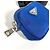 Pochette per guinzaglio per animali con logo Triangle Prada Nero Blu - vista 5