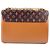 Borsa Louis Vuitton Monogram Catgram Cat Sac Twist MM Marrone Arancione - vista 2