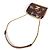 Borsa Louis Vuitton Monogram Catgram Cat Sac Twist MM Marrone Arancione - vista 4