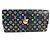 Sarah Louis Vuitton Monogram Multicolor Long Wallet Schwarz Mehrfarben Lila