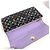 Sarah Louis Vuitton Monogram Multicolor Long Wallet Schwarz Mehrfarben Lila - Ansicht 10
