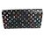 Sarah Louis Vuitton Monogram Multicolor Long Wallet Schwarz Mehrfarben Lila - Ansicht 2