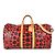 Borsa da viaggio Louis Vuitton Monogram Pumpkin Dot Keepall Bandoulière 55 Rosso