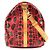 Borsa da viaggio Louis Vuitton Monogram Pumpkin Dot Keepall Bandoulière 55 Rosso - vista 4