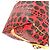 Borsa da viaggio Louis Vuitton Monogram Pumpkin Dot Keepall Bandoulière 55 Rosso - vista 6