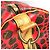 Borsa da viaggio Louis Vuitton Monogram Pumpkin Dot Keepall Bandoulière 55 Rosso - vista 9