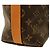 Borsa a tracolla Louis Vuitton Monogram Archive Vagabond Hobo Marrone - vista 5