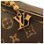 Borsa a tracolla Louis Vuitton Monogram Archive Vagabond Hobo Marrone - vista 7