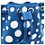 Borsa a Spalla Louis Vuitton Monogram Empreinte Nano Noe Bianco Blu - vista 4